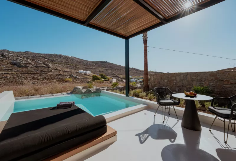 Black villa - Psarou :: frame 6